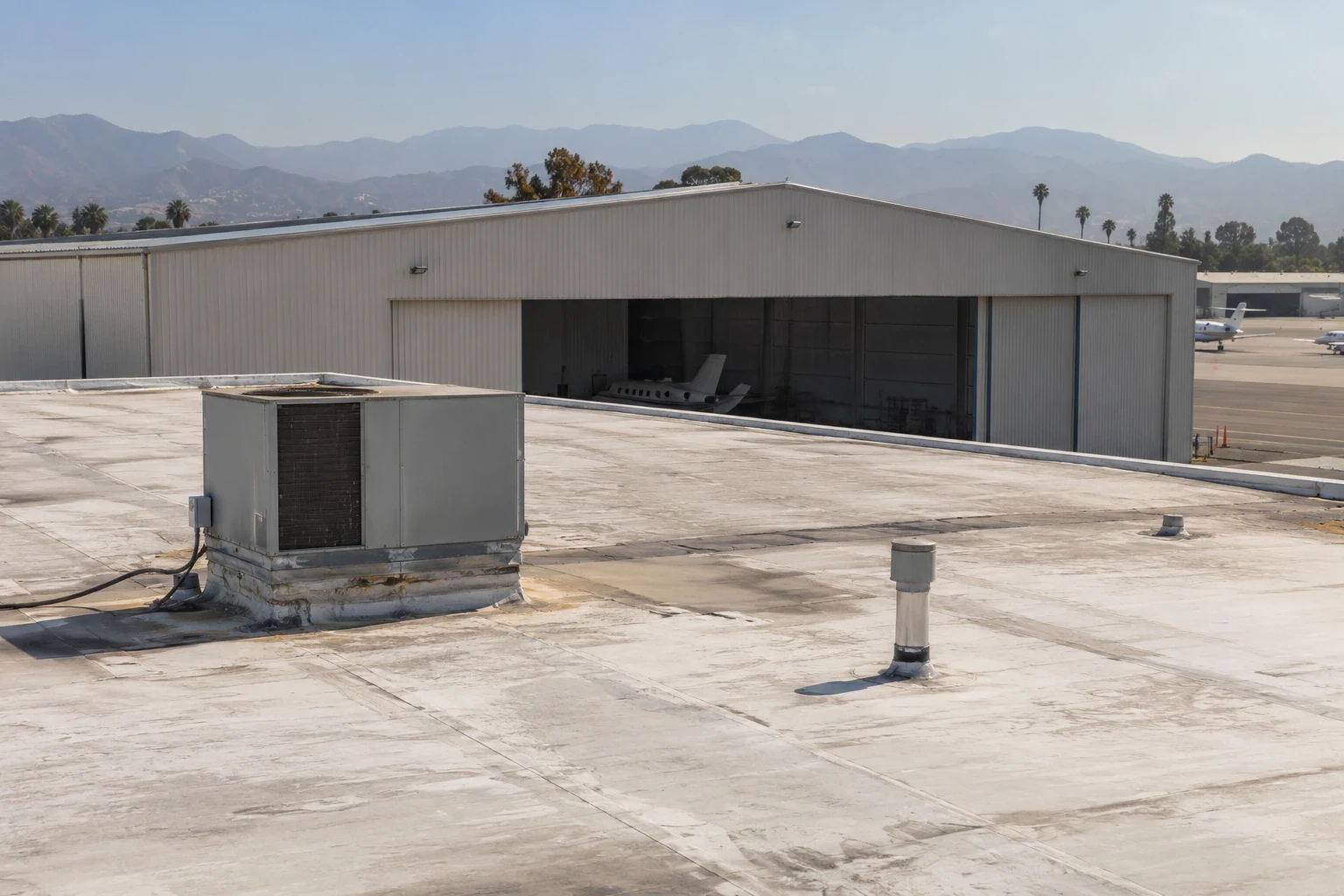 Commercial Roofing for Aircraft Hangars and Aviation Buildings in Daly City, CA